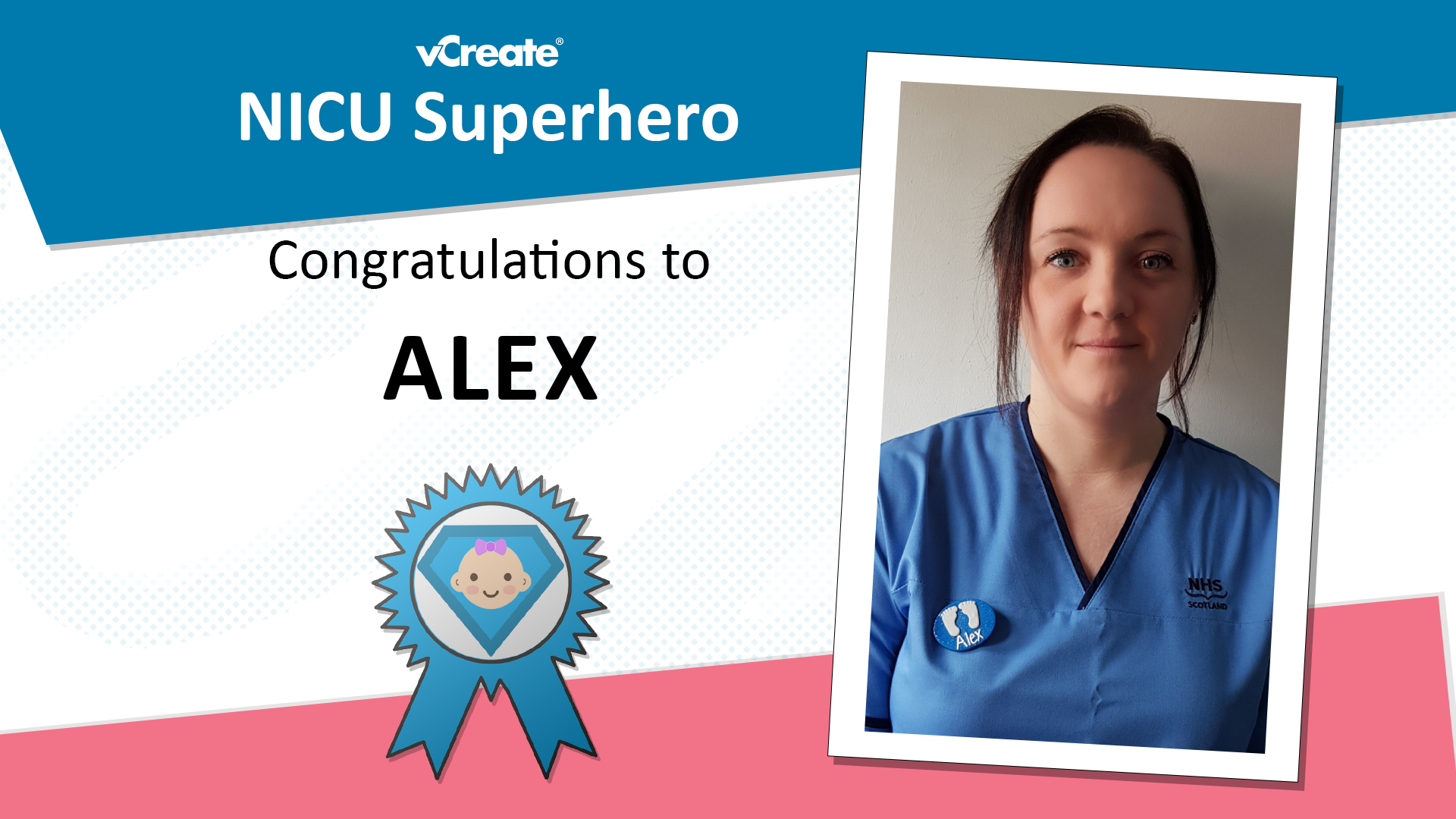 Alex from Ninewells Hospital is Garrett's NICU Superhero!