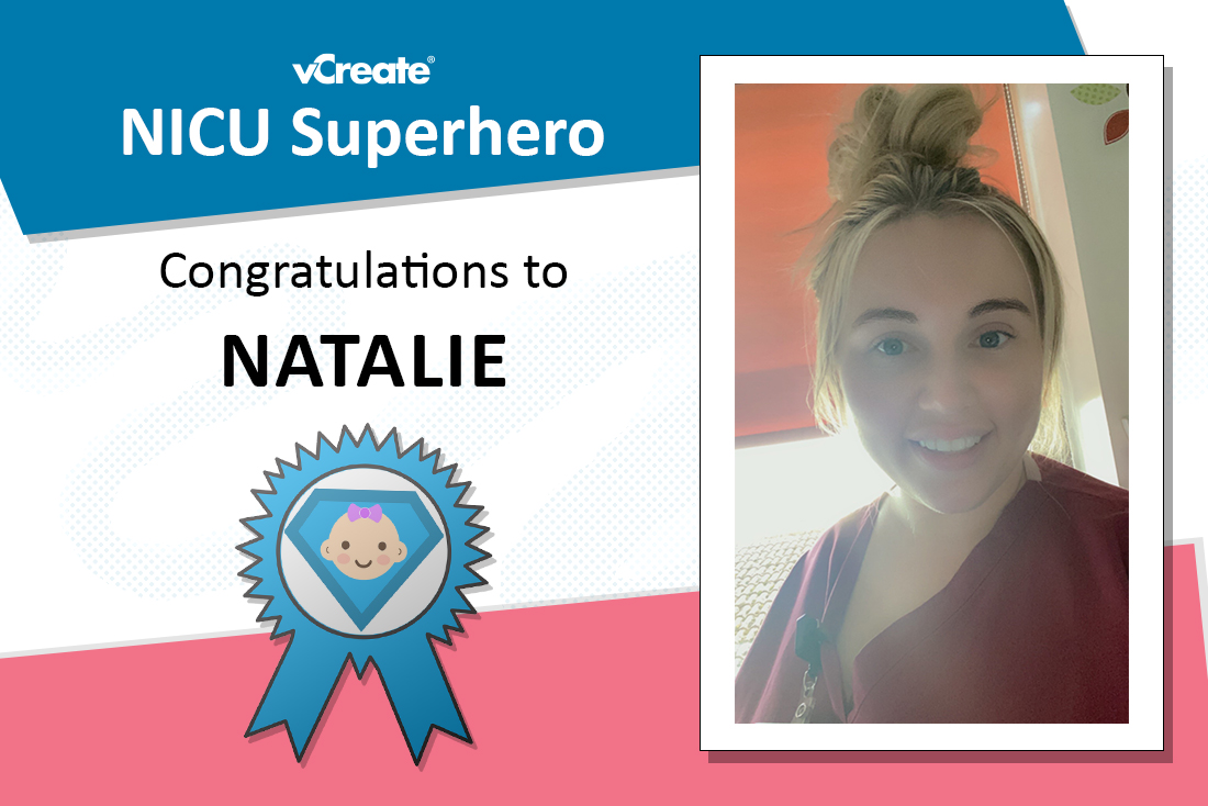 William Harvey Hospital's Natalie is crowned NICU Superhero this week!