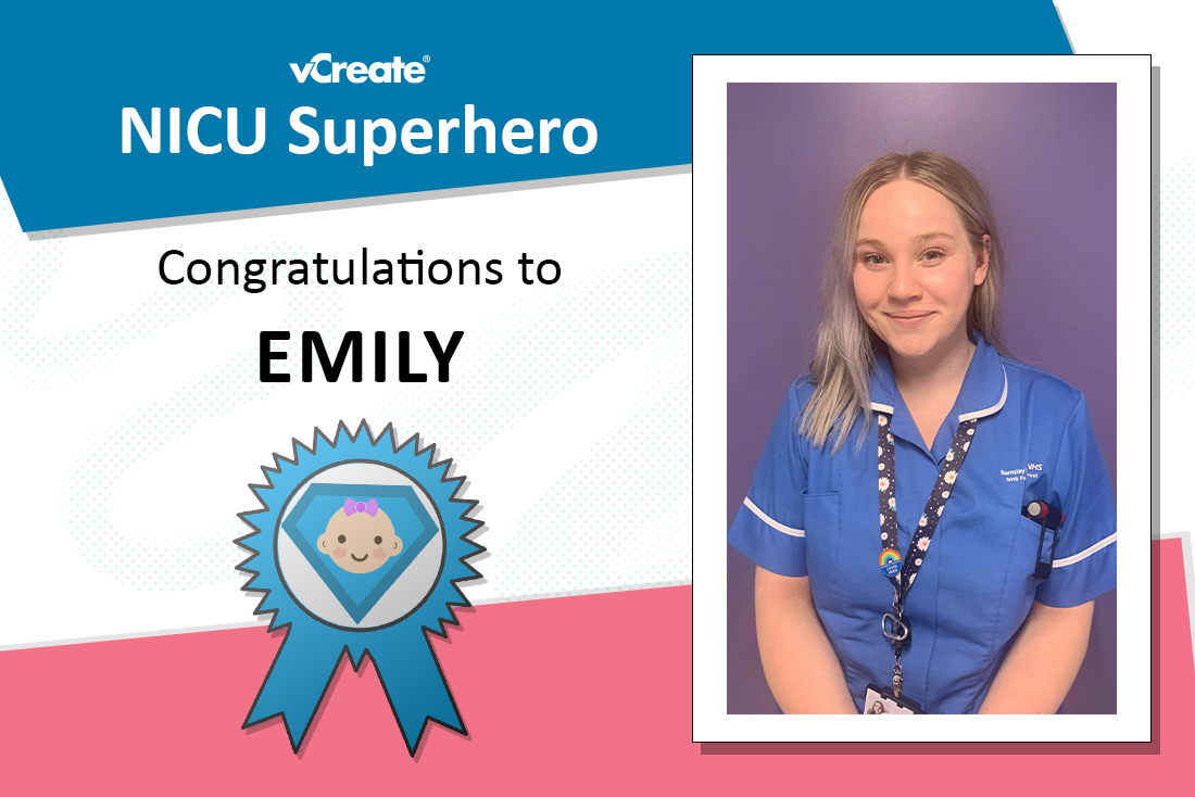 Emily from Barnsley Hospital is Leah's NICU Superhero!