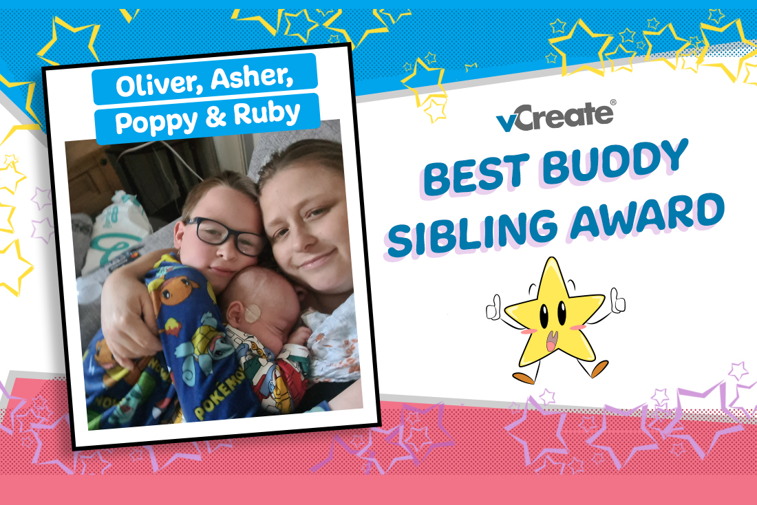 Bethany has nominated Oliver, Poppy, Ruby and Asher for our Best Buddy Sibling Award! Bethany has nominated Oliver, Poppy, Ruby and Asher for our Best Buddy Sibling Award!