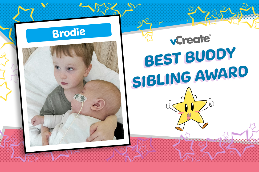 Big brother, Brodie, is our super sibling this week! Big brother, Brodie, is our super sibling this week!