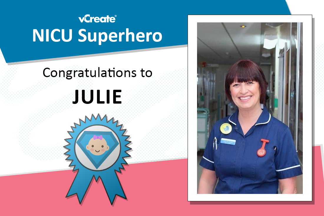 Julie from Jessop Wing is Jessica's NICU Superhero!