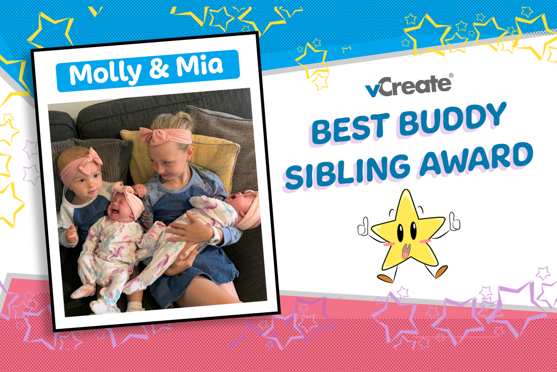 Julie, SCBU Coordinator from Jessop Wing, has nominated Molly and Mia for our sibling award! Julie, SCBU Coordinator from Jessop Wing, has nominated Molly and Mia for our sibling award!