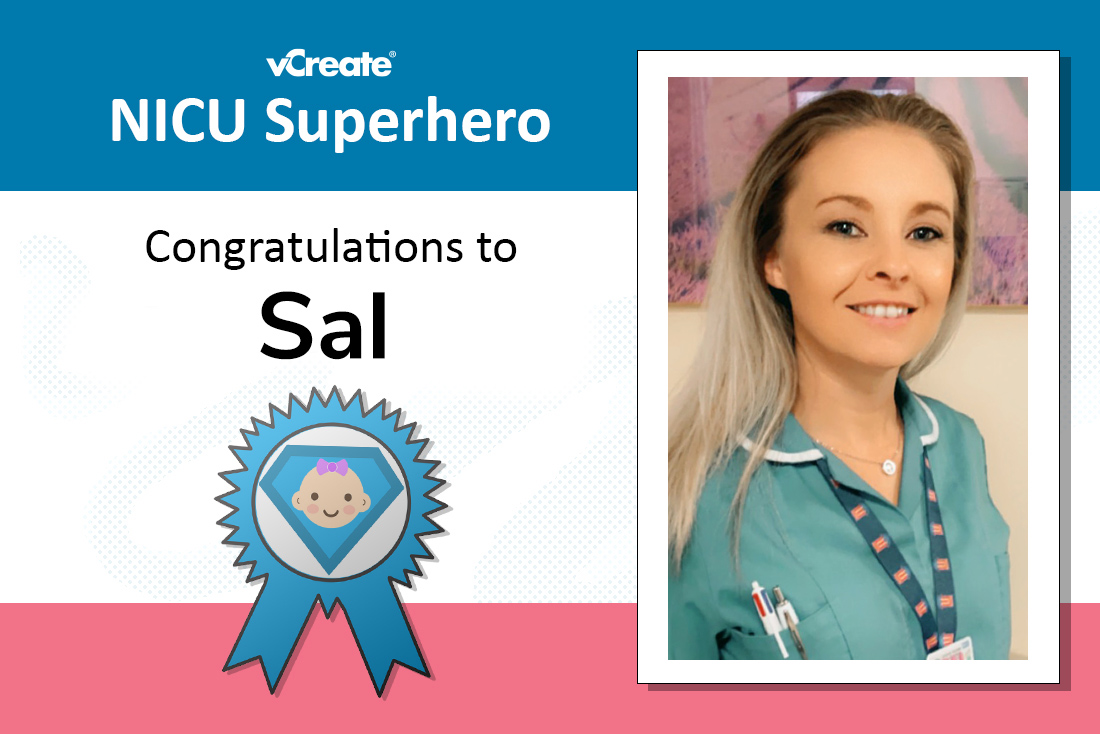 Sal from Royal Stoke University Hospital is our NICU Superhero this week!