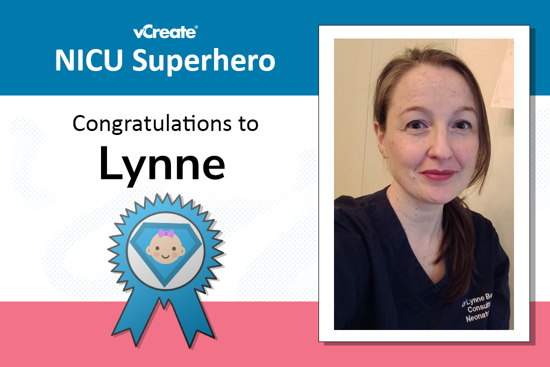 Lynne from Queen Elizabeth University Hospital in Glasgow is a NICU Superhero!
