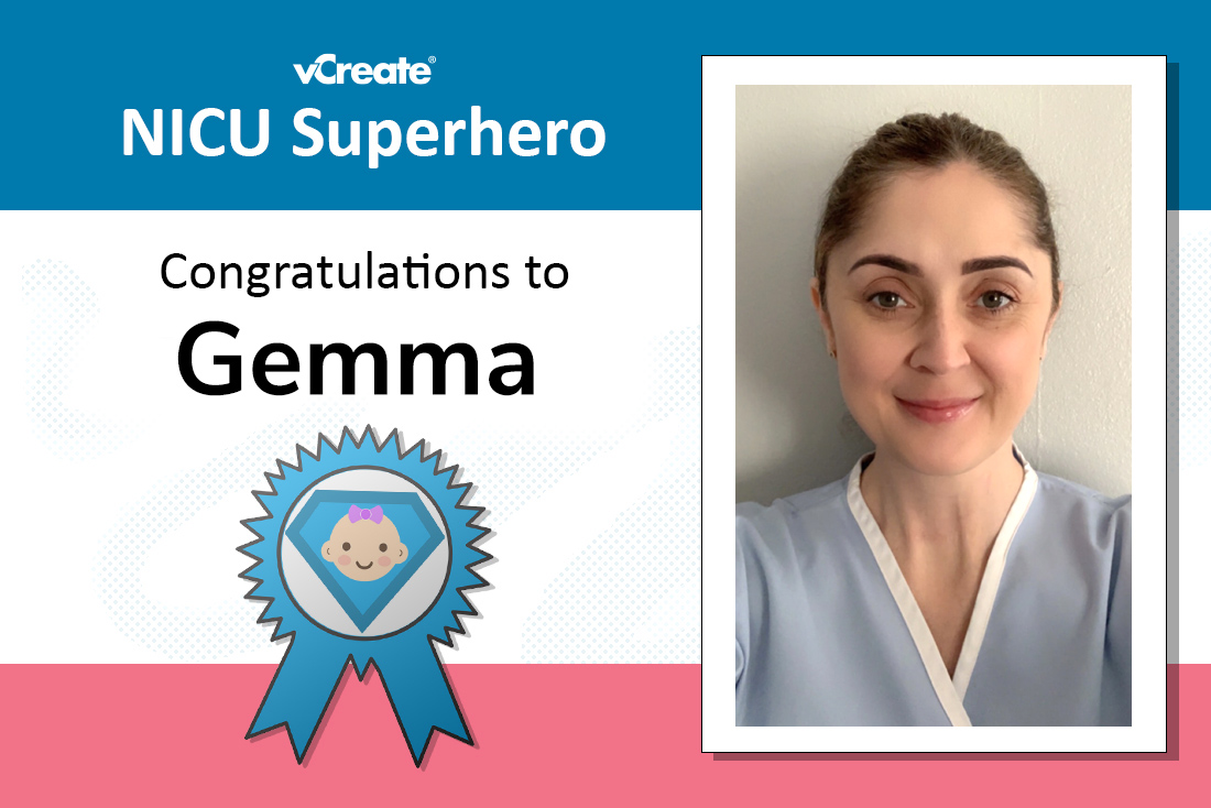 Gemma from James Cook University Hospital is a NICU Superhero!