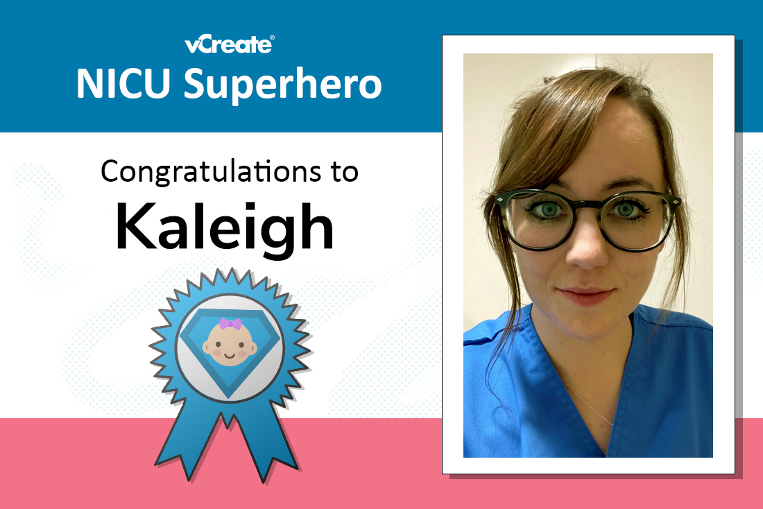 NICU Superhero this week is Kaleigh from Singleton Hospital in Swansea!