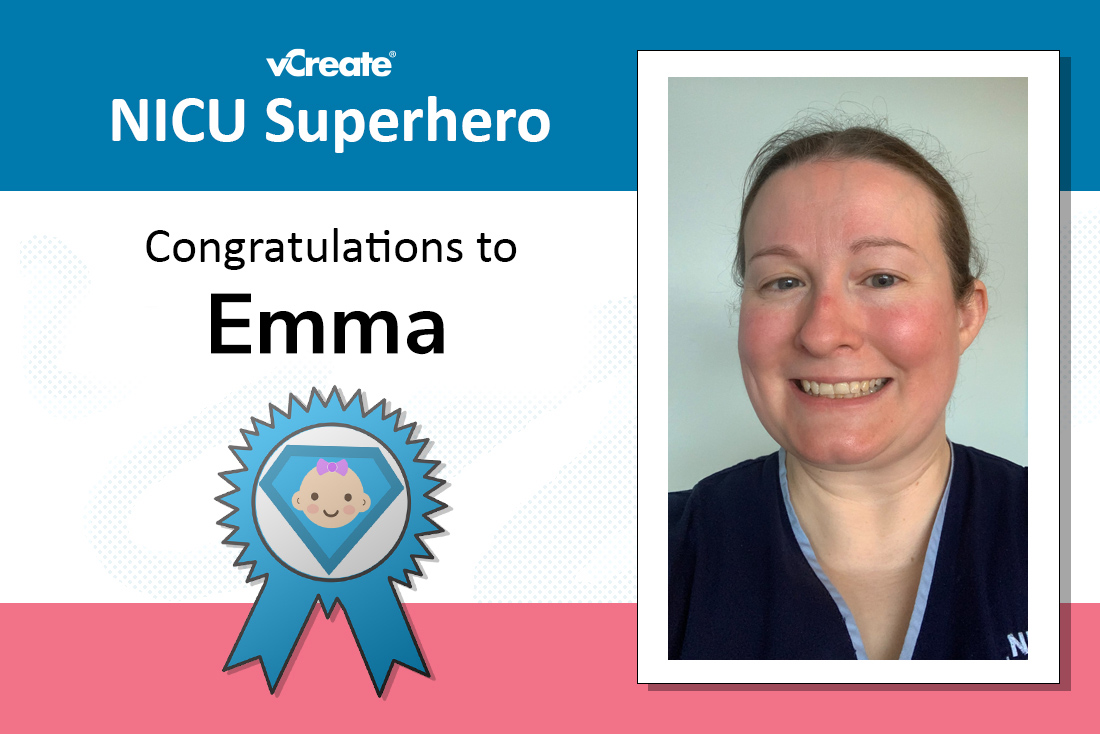 Emma from Princess Royal Maternity Hospital is a NICU Superhero!