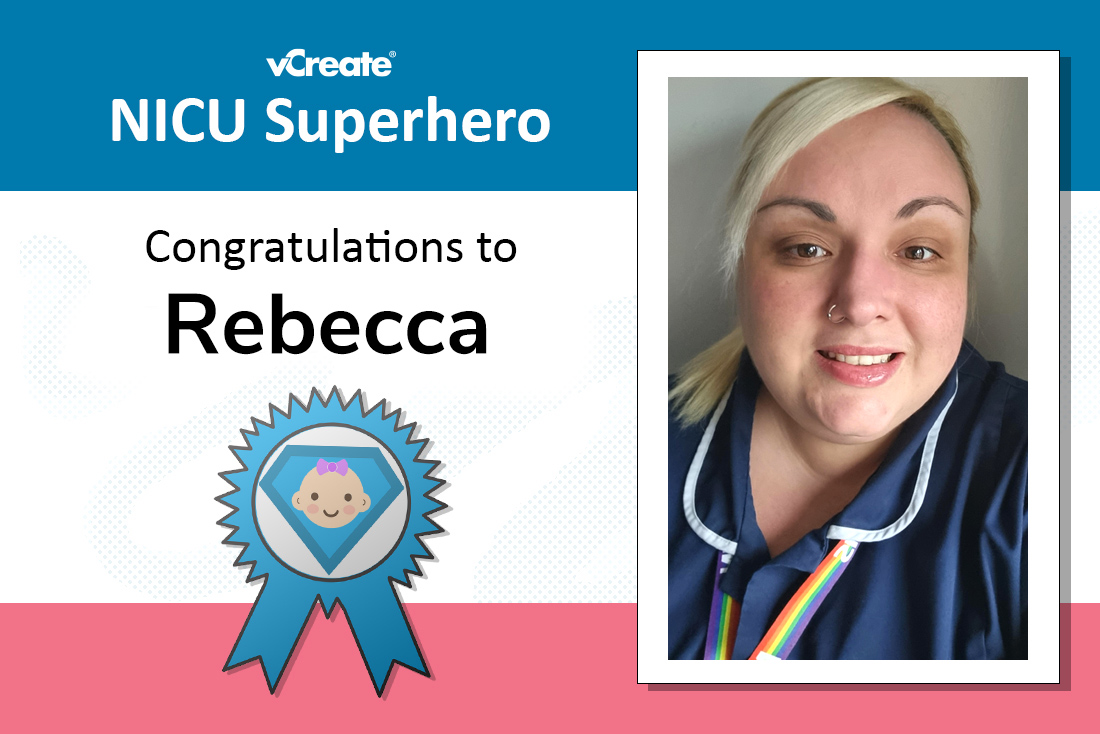 Rebecca from Barnsley Hospital is crowned NICU Superhero!