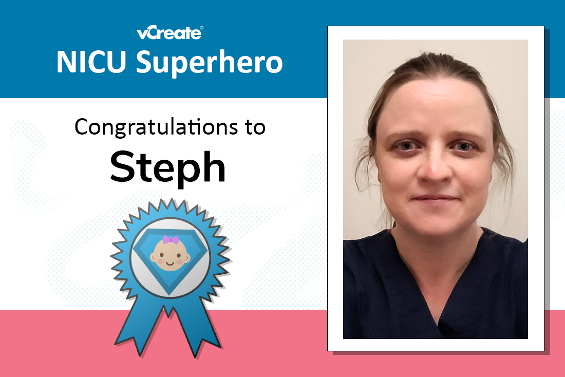 NICU Superhero this week is Steph from Singleton Hospital!