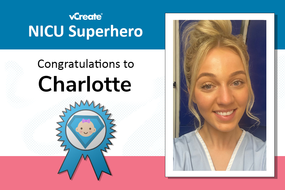 Tamara's NICU Superhero is Charlotte from James Cook University Hospital!