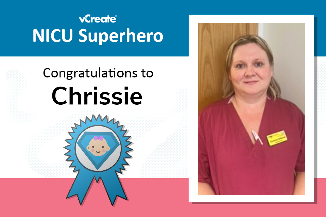 Chrissie from William Harvey Hospital is crowned NICU Superhero for the second time!