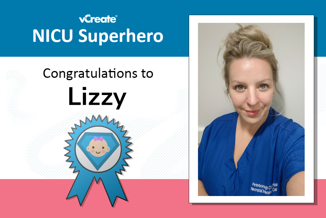 Lizzy from Peterborough City Hospital is a NICU Superhero!