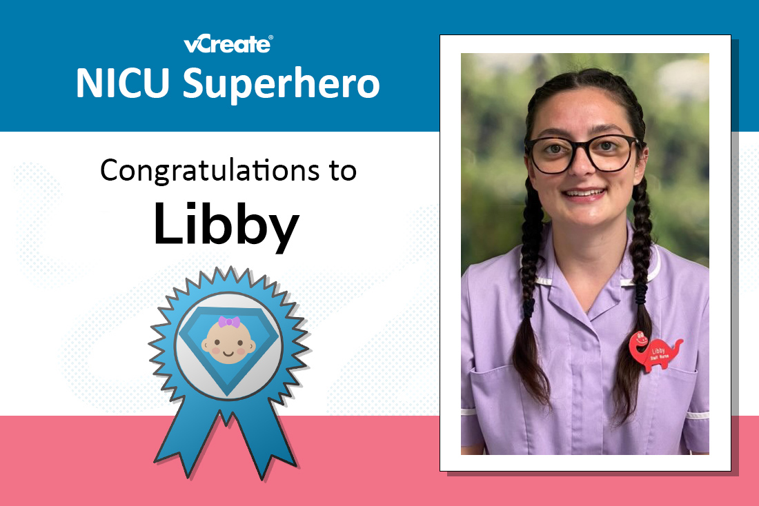 Libby from Jessop Wing has been nominated for our NICU Superhero Award by two different parents!