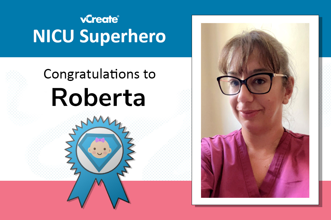 Roberta from William Harvey Hospital is Genevieve's NICU Superhero! Roberta from William Harvey Hospital is Genevieve's NICU Superhero!