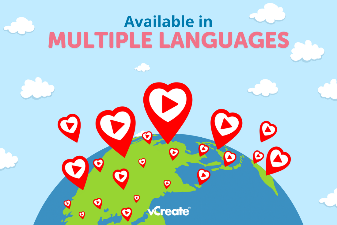 vCreate Launches New Features Including Multi-Languages vCreate Launches New Features Including Multi-Languages
