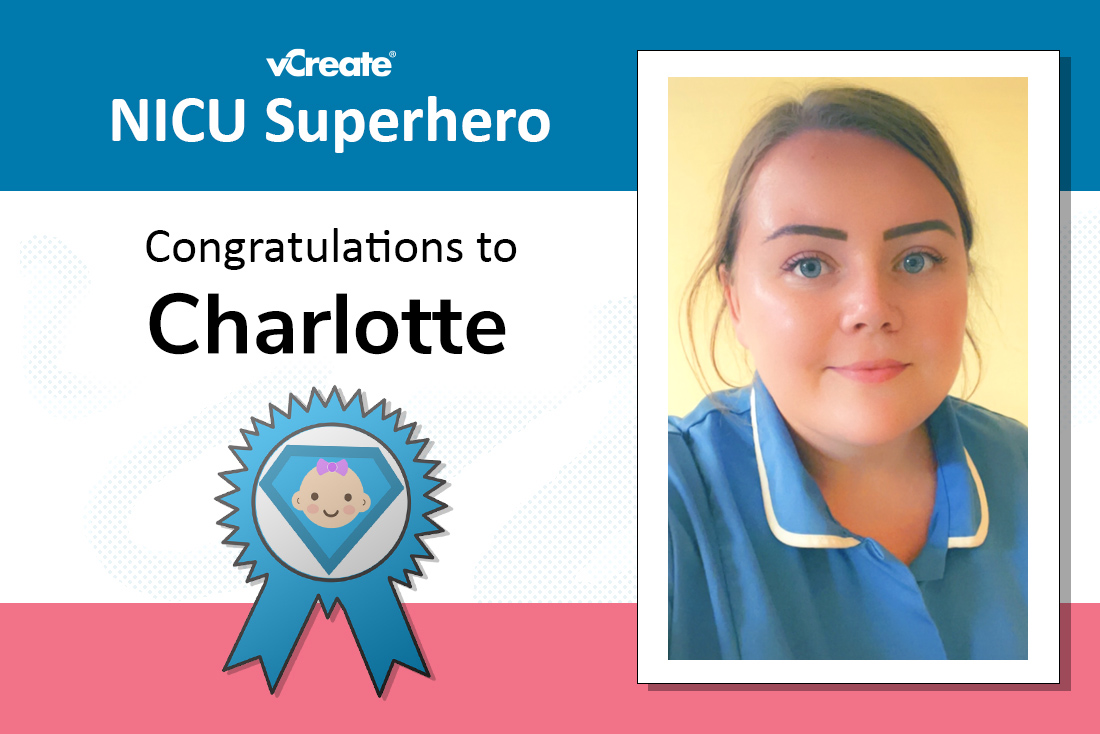 Charlotte from Royal Preston Hospital is Georgia's NICU Superhero! 