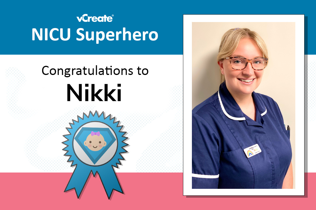 Nikki from Basingstoke and North Hampshire Hospital is a NICU Superhero! 