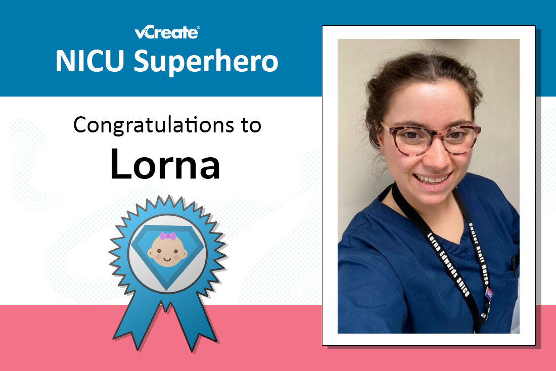 Lorna from Musgrove Park Hospital is a NICU Superhero!