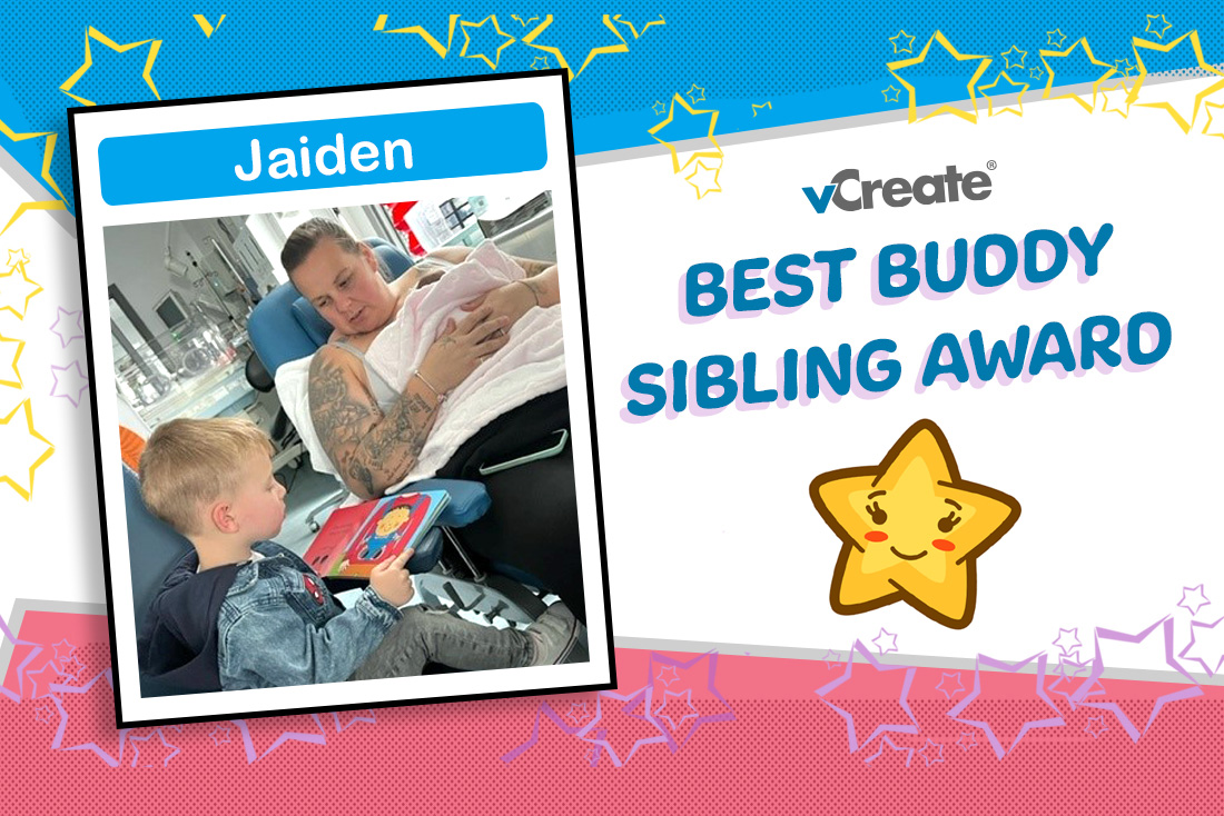 Jaiden, you are an incredible big brother!