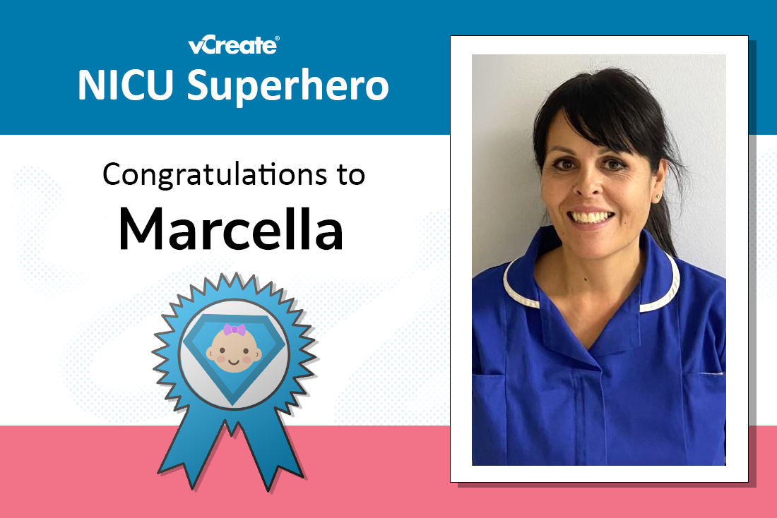 Rachel's NICU Superhero is Marcella from Arrowe Park Hospital!