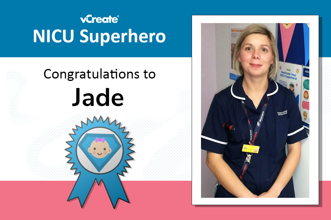 NICU Superhero this week is Jade from Barnsley Hospital!