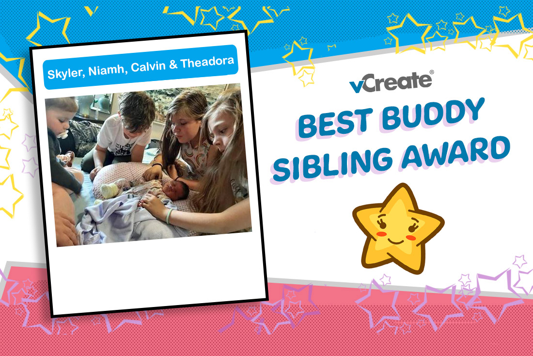 Skyler, Niamh, Calvin and Theadora are super siblings! Skyler, Niamh, Calvin and Theadora are super siblings!