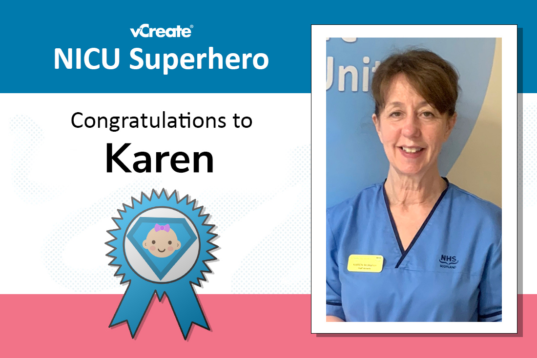 Nikki's NICU Superhero is Karen from Princess Royal Maternity Hospital in Glasgow!