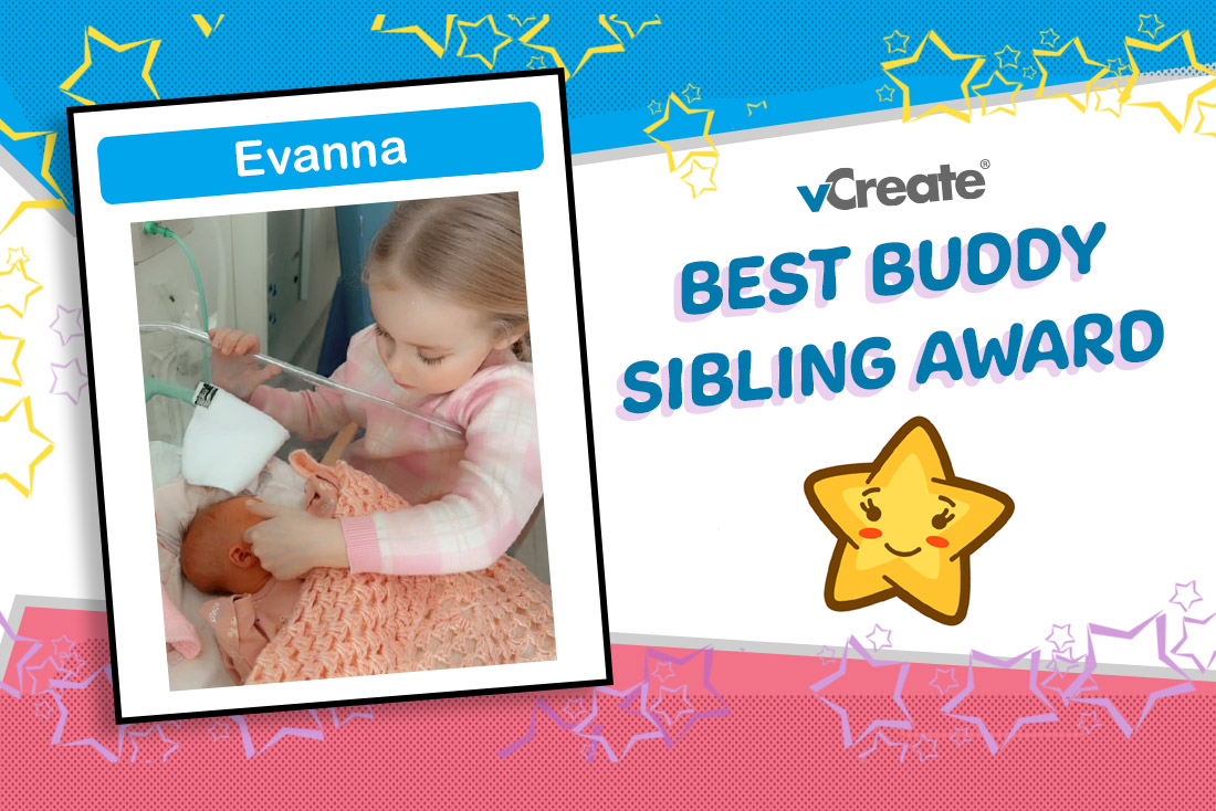 Evanna has been nominated for our Best Buddy Sibling Award!