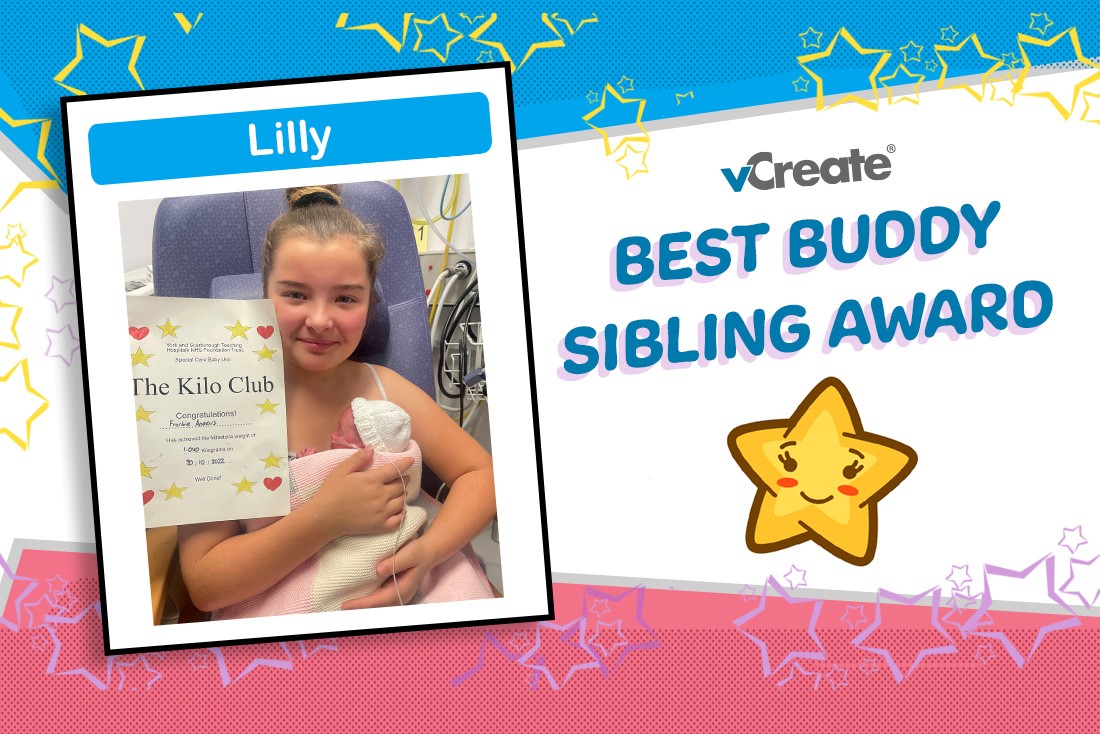 Rachel's daughter, Lilly, is a super sibling!