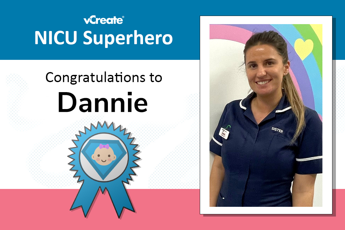 Dannie from Blackpool Victoria Hospital is a NICU Superhero!