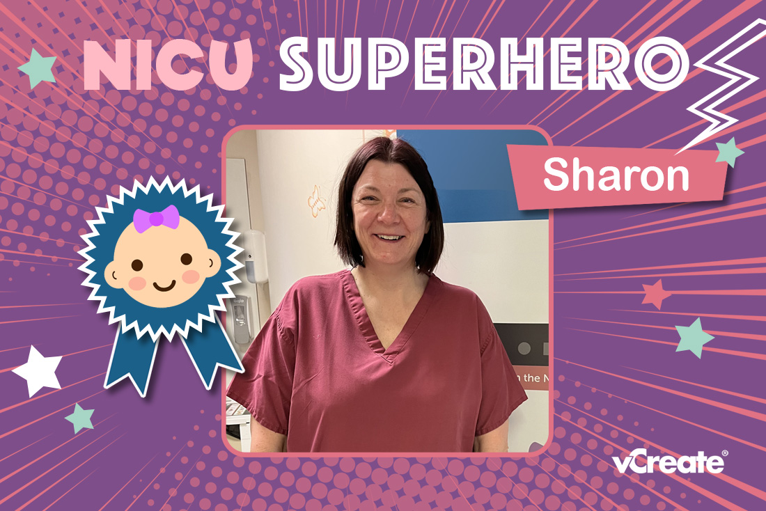 Sharon from William Harvey Hospital is a NICU Superhero! Sharon from William Harvey Hospital is a NICU Superhero!