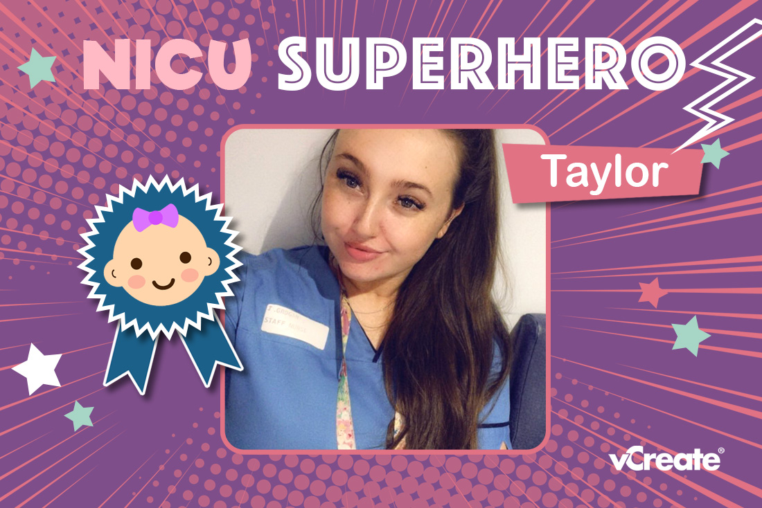 Conner's NICU Superhero is Taylor from Ninewells Hospital!