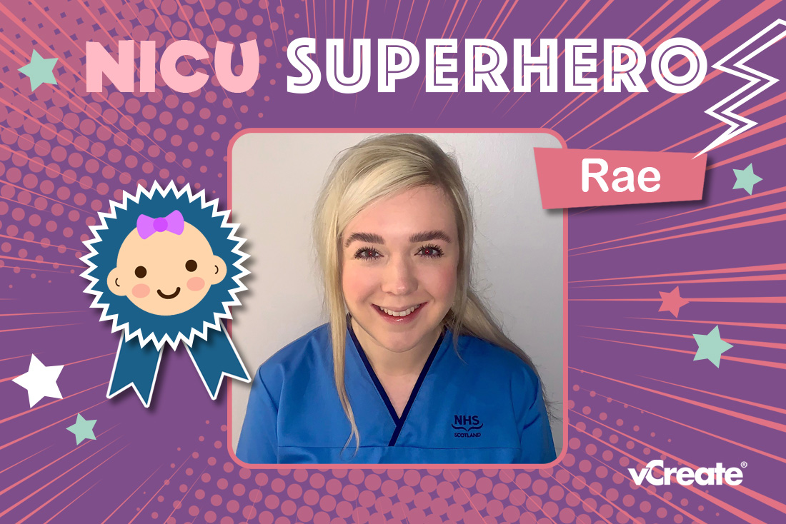 Rae from Ninewells Hospital is Paige's NICU Superhero!