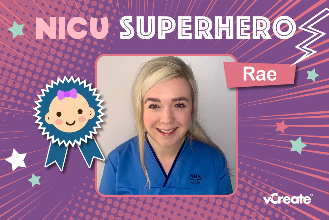 Rae from Ninewells Hospital is Paige's NICU Superhero! Rae from Ninewells Hospital is Paige's NICU Superhero!