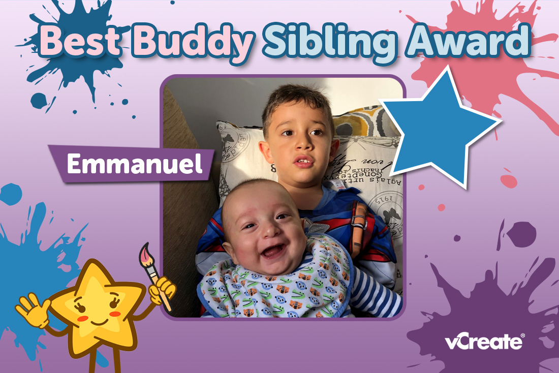 Abigail's son, Emmanuel, is an amazing brother! Abigail's son, Emmanuel, is an amazing brother!