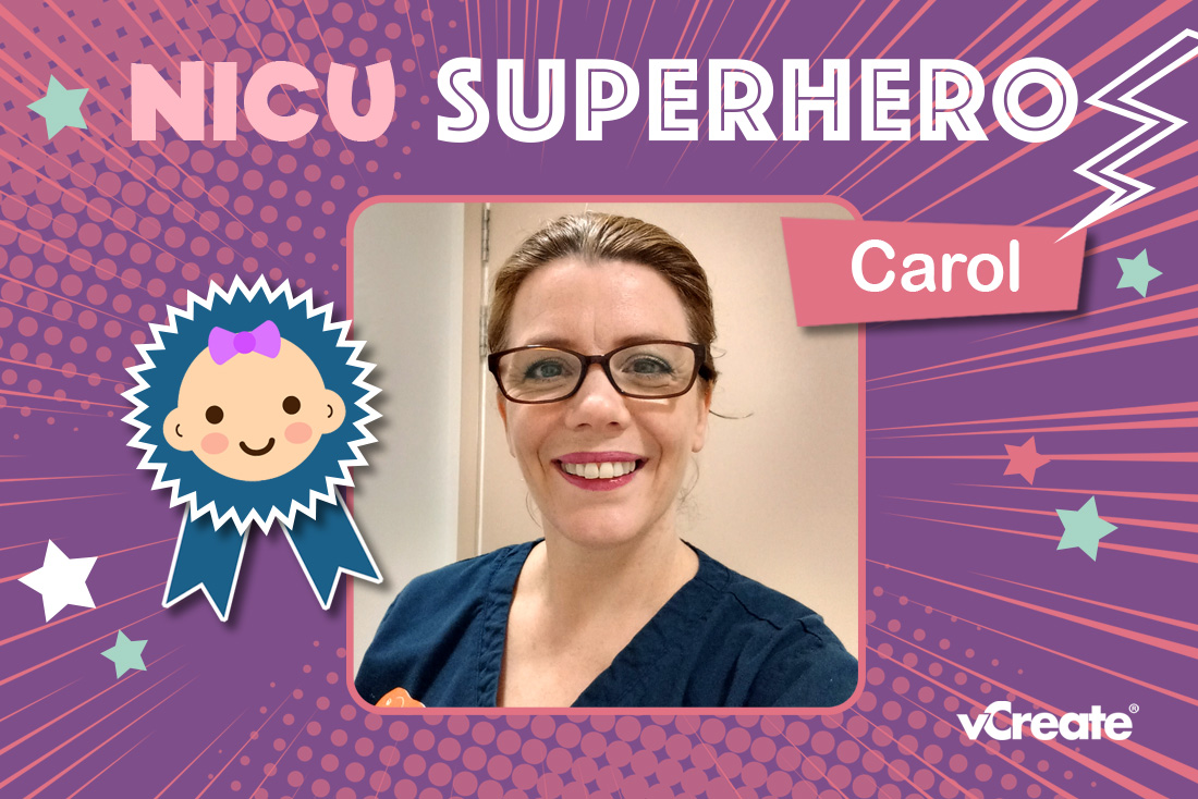 Kylie's NICU Superhero is Carol from Darlington Memorial Hospital! Kylie's NICU Superhero is Carol from Darlington Memorial Hospital!