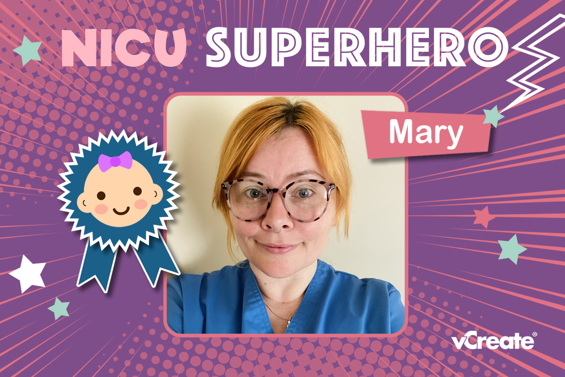 Mary from Singleton Hospital is Kelly's NICU Superhero!