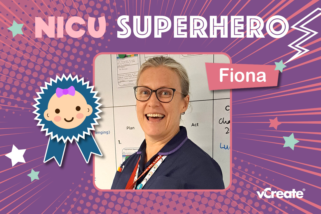 Steph's NICU Superhero is Fiona from Royal Stoke University Hospital!