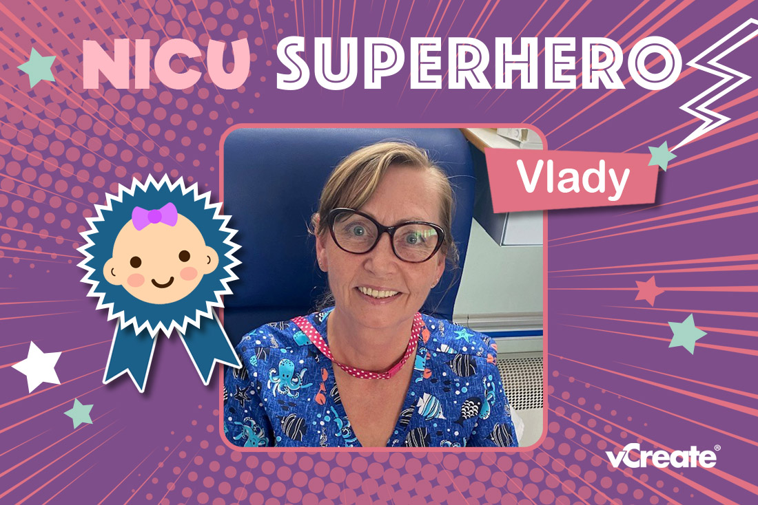 Vlady from Musgrove Park Hospital is Lauren's NICU Superhero! Vlady from Musgrove Park Hospital is Lauren's NICU Superhero!