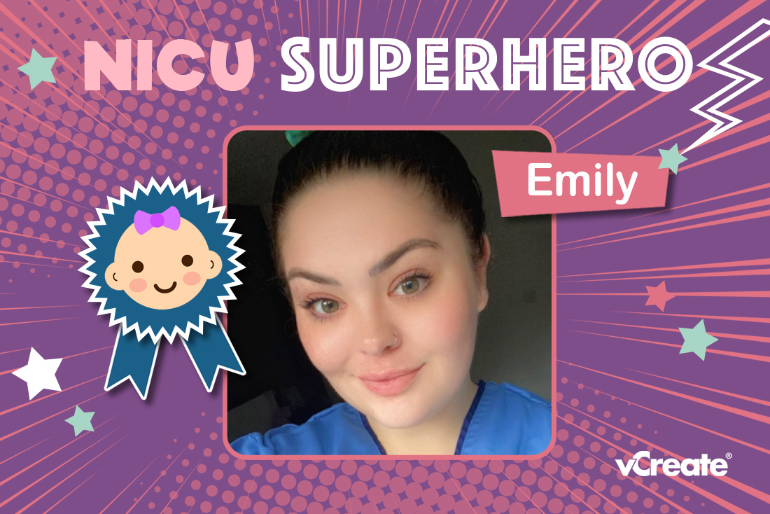 Emily from The Royal Hospital for Children in Glasgow is Elle's NICU Superhero! Emily from The Royal Hospital for Children in Glasgow is Elle's NICU Superhero!