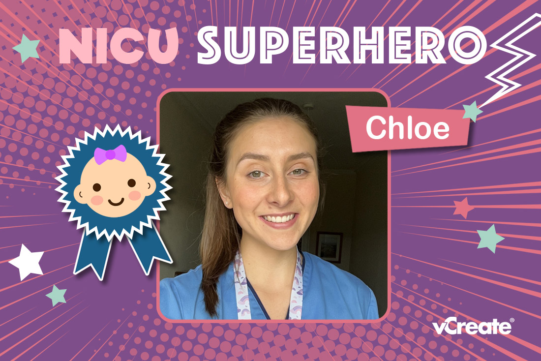 Chloe from Ninewells Hospital is a NICU Superhero!