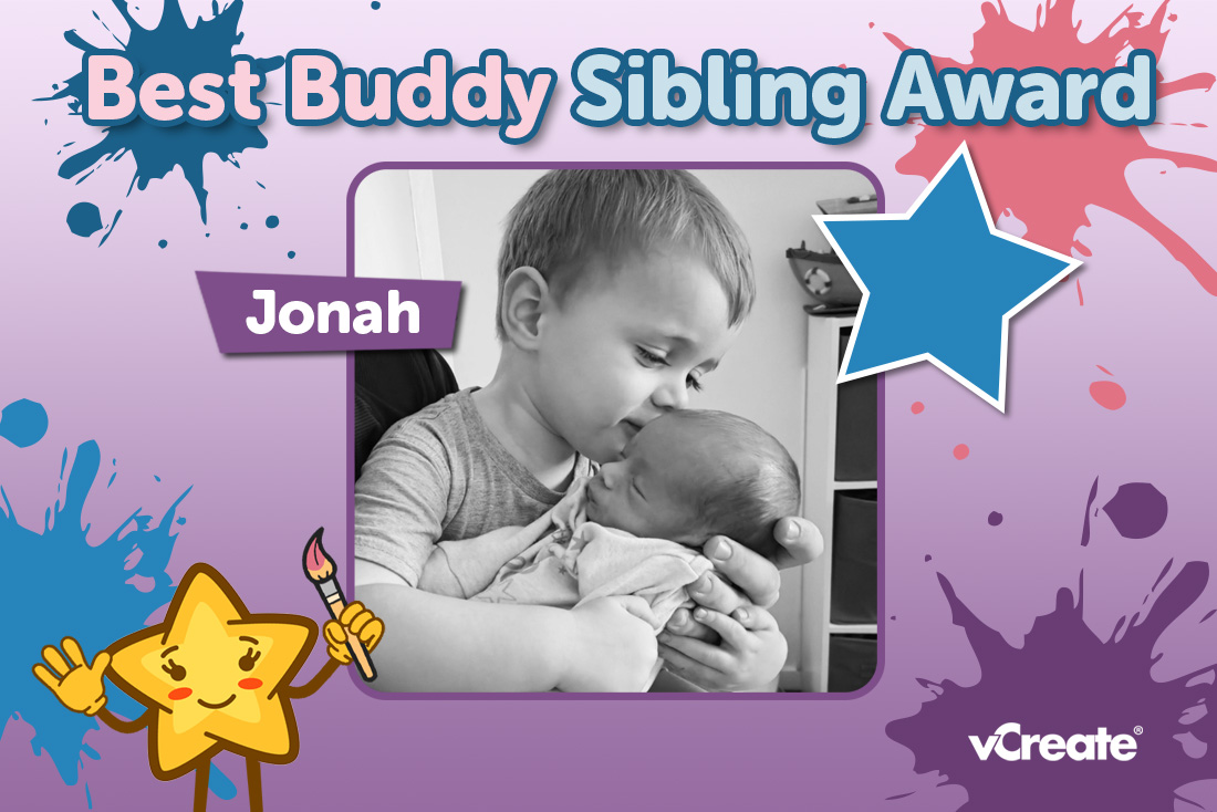 This week, our Best Buddy Sibling Award goes to Jonah!