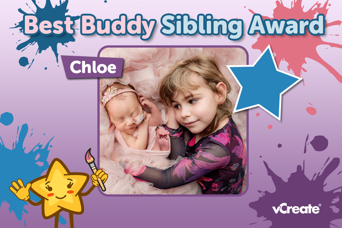 Our super sister this week is, Chloe!