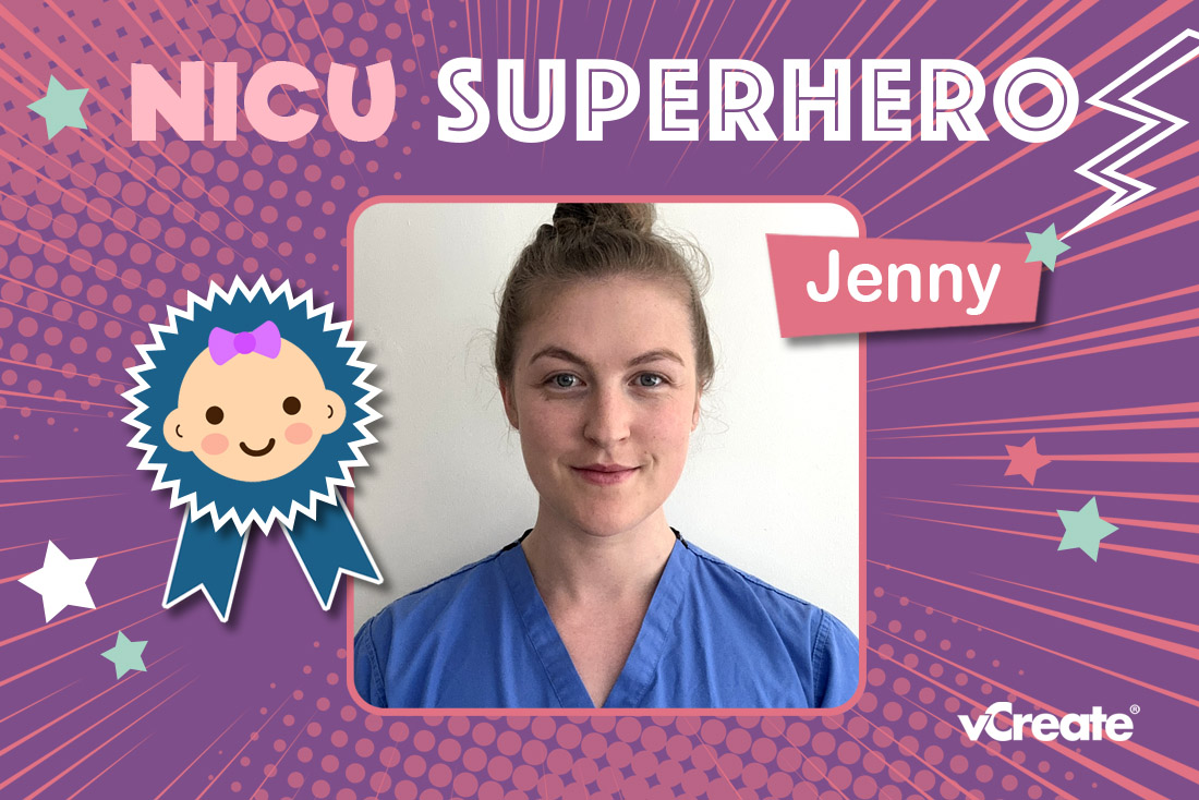 Jenny from the Royal Victoria Infirmary in Newcastle is a NICU Superhero! Jenny from the Royal Victoria Infirmary in Newcastle is a NICU Superhero!