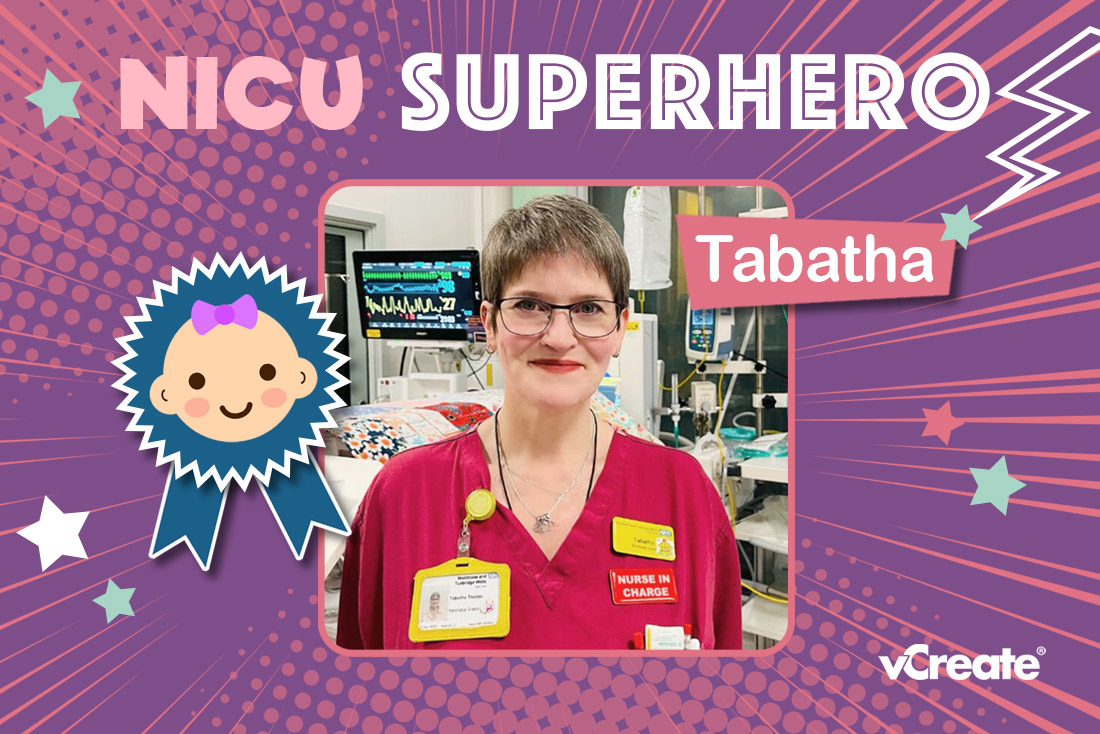 Tabatha from Pembury Hospital is Rachael's NICU Superhero!