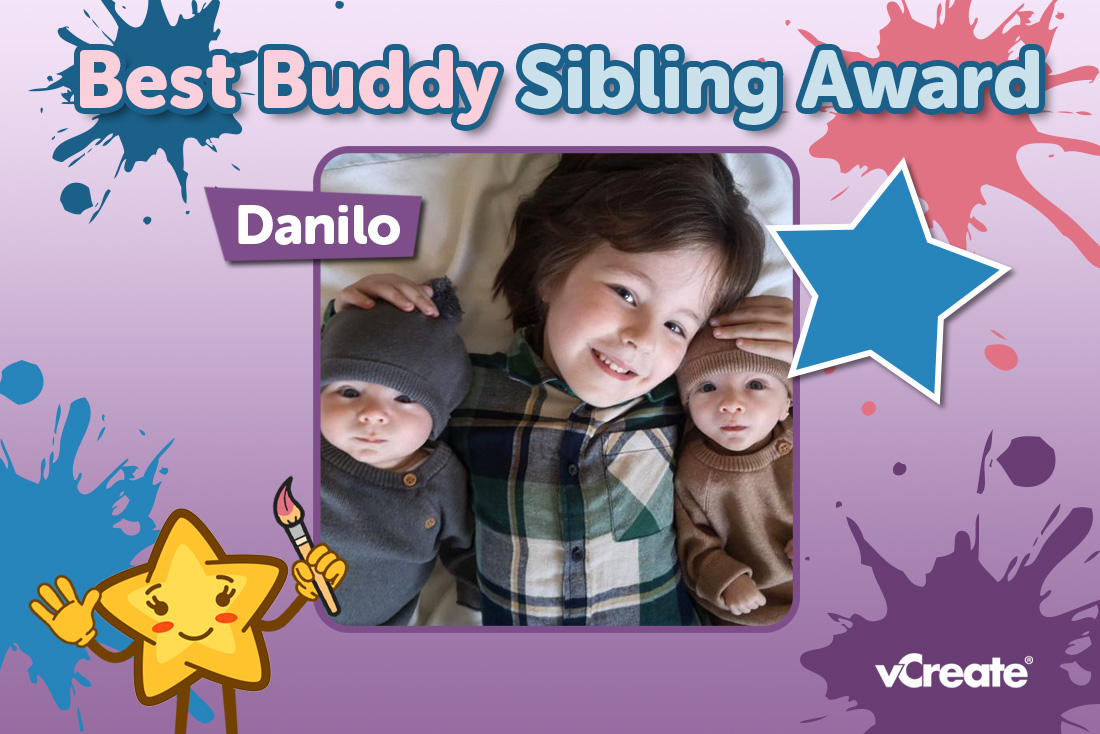 Danilo is receiving our Best Buddy Sibling Award this week! Danilo is receiving our Best Buddy Sibling Award this week!
