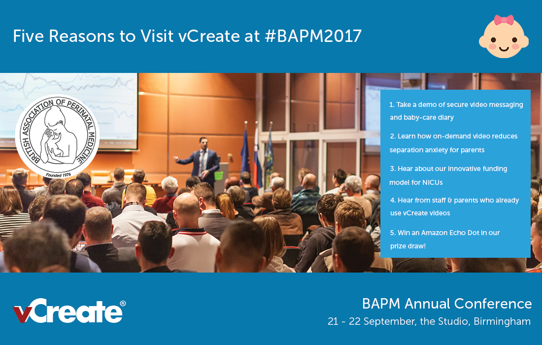 Five Reasons to Visit vCreate at BAPM Five Reasons to Visit vCreate at BAPM