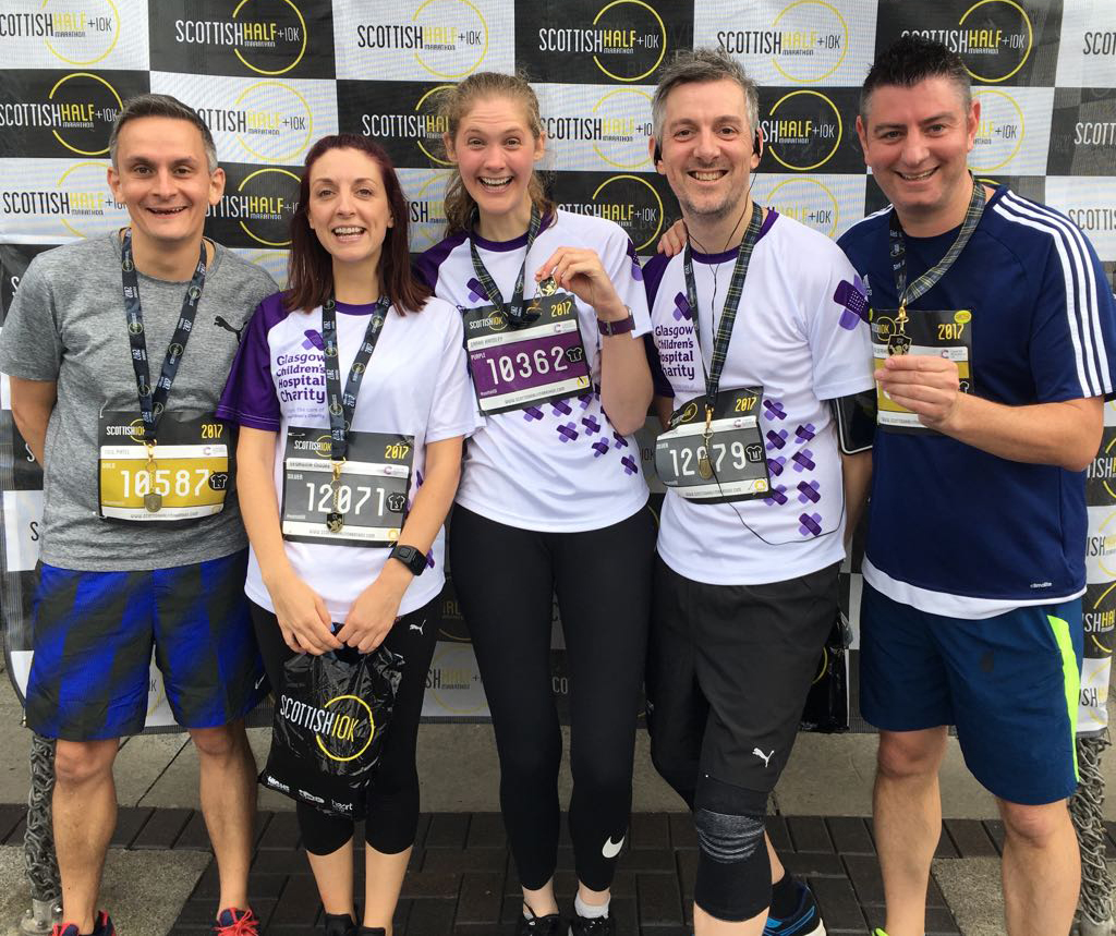  Team vCreate Celebrate Scottish 10K Success